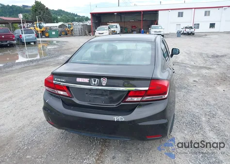 2013 Honda Civic Lx из США, поврежденный, VIN 2HGFB2F58DH569295